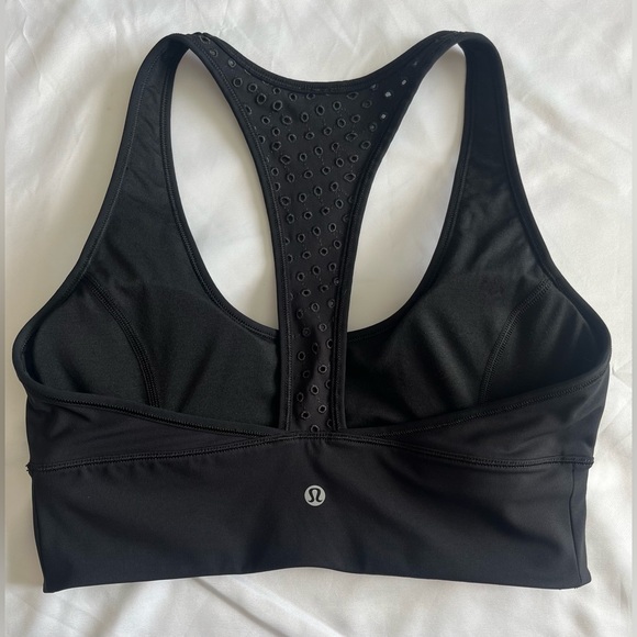 NWT Lululemon Ornate Bra -Size 10 Black - Picture 8 of 13